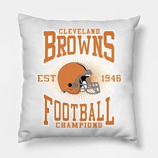 Cleveland Browns Football Champions Pillow