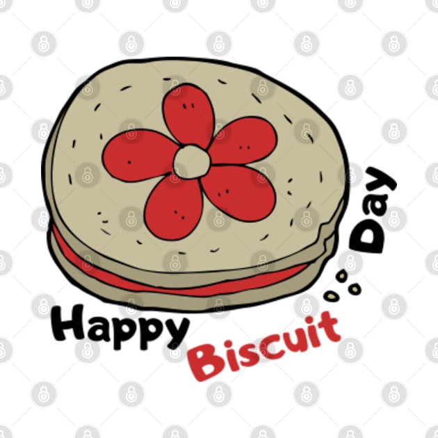 Biscuit red flower by BeepTreasure