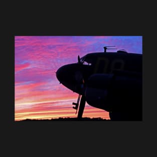 WWII C47 at Sunset T-Shirt