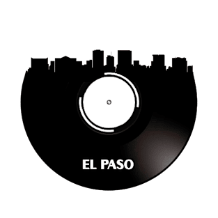 El Paso, Texas Vinyl T-Shirt