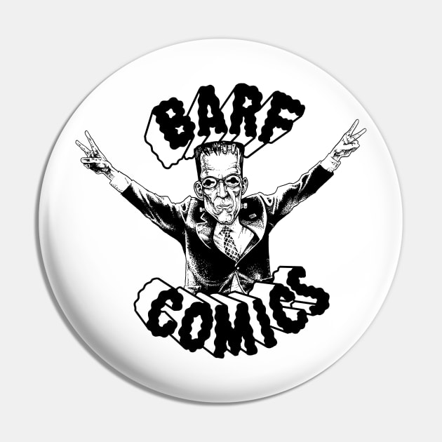 Barf Comics Public Relations Pin by BarfComics