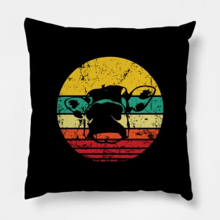 Cow Sunset Pillow