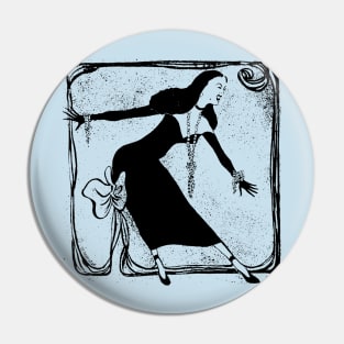 Stage lady Pin