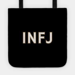 Myers Briggs Typography INFJ Tote