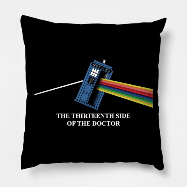 The Thirteenth Side Of The Doctor Pillow by TrulyMadlyGeekly