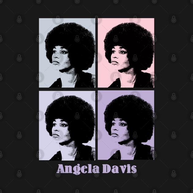 Angela Davis 80s Pop Art by KERIKIL