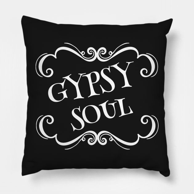 Gypsy Soul Pillow by letnothingstopyou