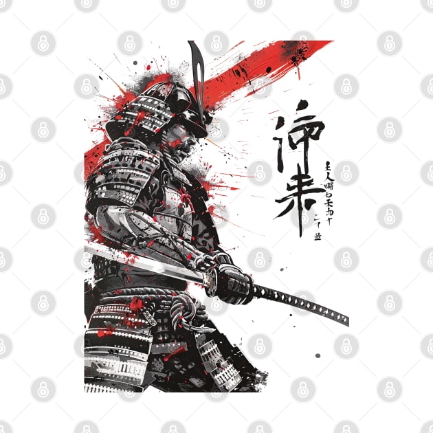 Samurai Spirit: Kanji Blade Legacy Tee gift by familycuteycom