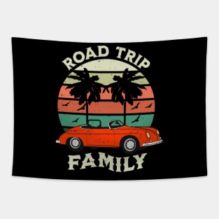 Family Road Trip Vacay Mode Tapestry