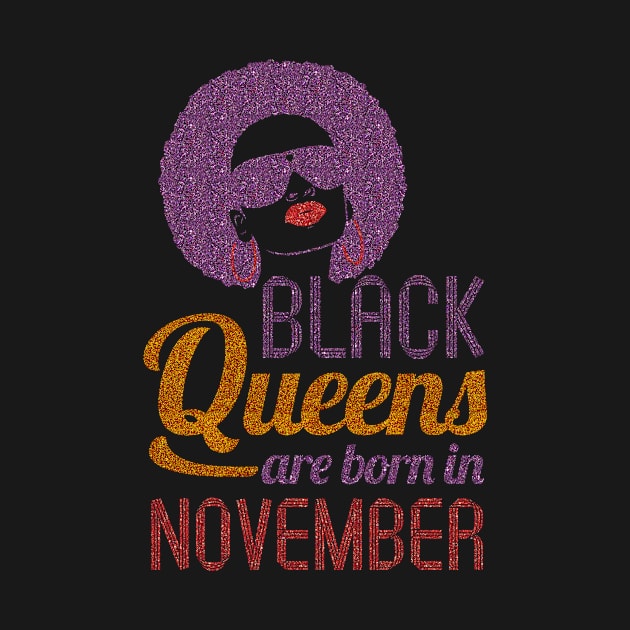 Black Queens are born in November by hoopoe