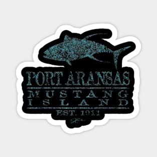 Port Aransas, Mustang Island, TX, Yellowfin Tuna Magnet