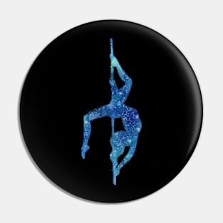 Pole dancer underwater Pin