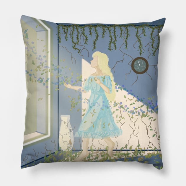 GOTTA STEP IN TO THE DAYLIGHT POSTER Pillow by ulricartistic