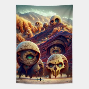 Guardians Of Death Valley Tapestry