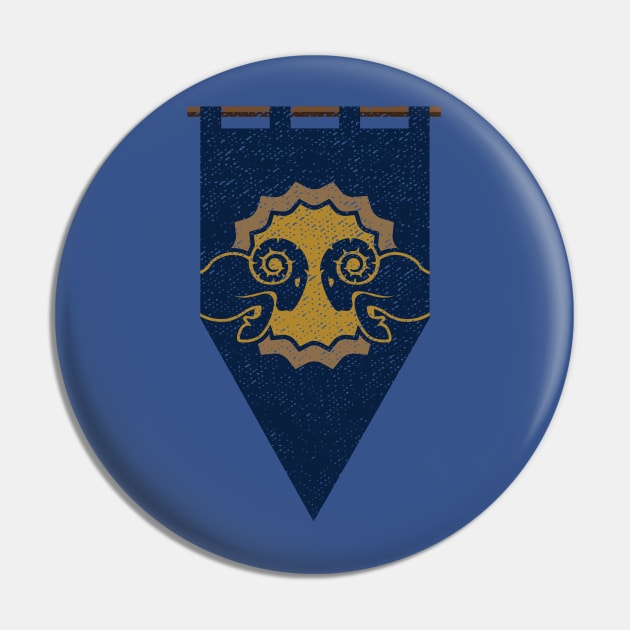 House of Los Angeles (LAR) Banner Pin by SteveOdesignz