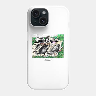 B kliban cat, party cat Phone Case