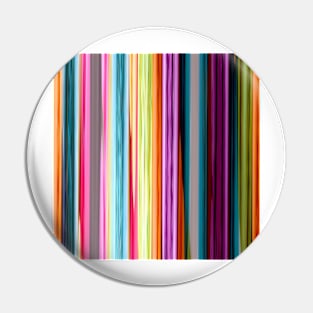 Rainbow colored striped abstract geometrical pattern Pin