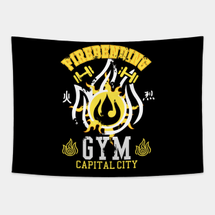 Firebending Gym Tapestry