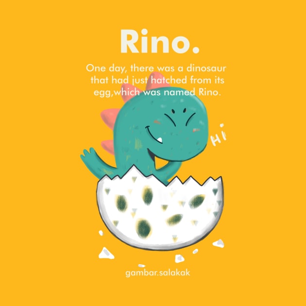 Rino The Dinosaurs by ICanSee