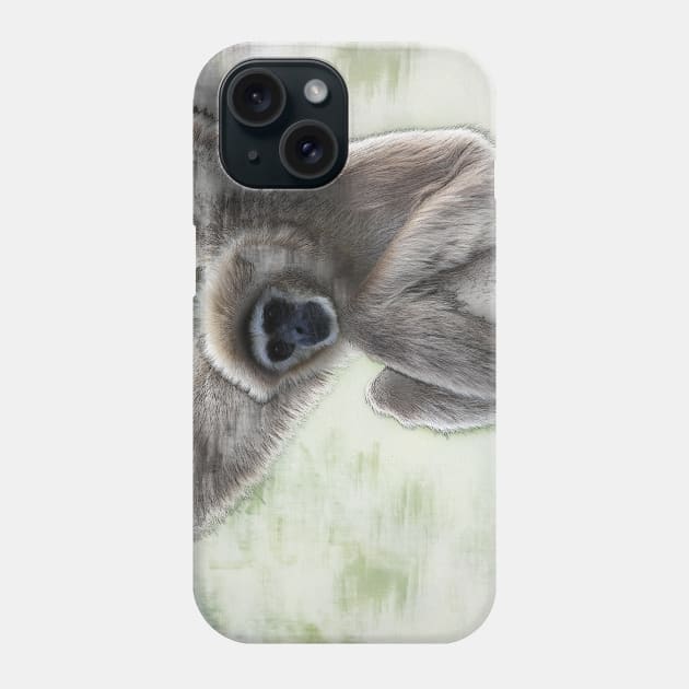 monkey - portrait 03 Phone Case by hottehue