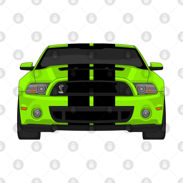 MUSTANG SHELBY GT500 LIME by VENZ0LIC