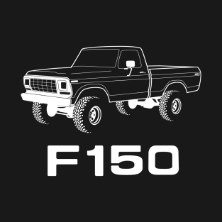 1979 F150 White Print T-Shirt