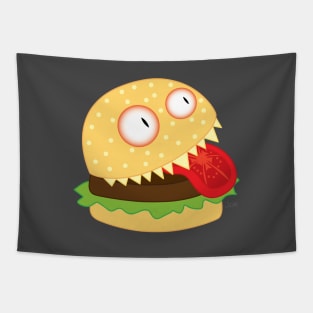 Monster Burger Tapestry