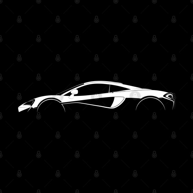 McLaren 570S Silhouette by Car-Silhouettes