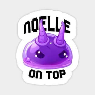 Noelle On Top - Bedwars Design (Black) Magnet