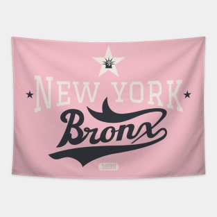 New York Bronx - New York Bronx Schriftzug - Bronx Logo Tapestry