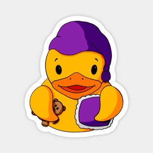 Bedtime Rubber Duck Magnet