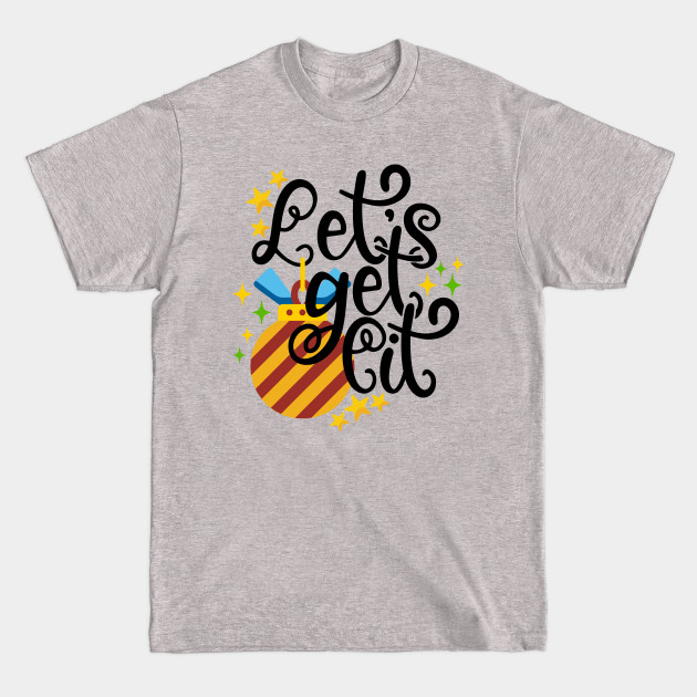 Discover Let's Get Lit - Lets Get Lit Christmas - T-Shirt