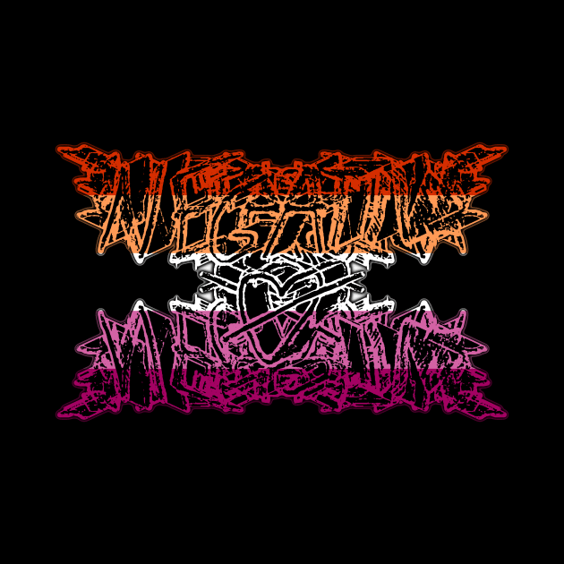 Negative Øhio Logo - Brutal Lesbian Pride by Negative Øhio Merch