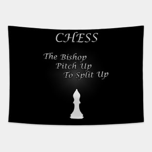 Chess Slogan - The Bishop Tapestry