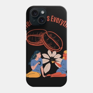 Coffee Solves Everything Phone Case