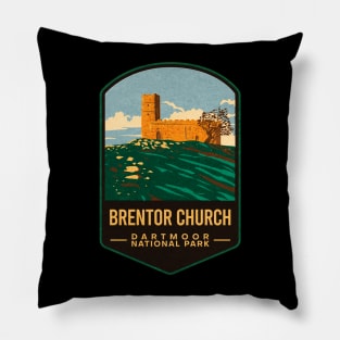 Brentor Church Dartmoor National Park Pillow