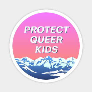 Protect Queer Kids - LGBT Landscape Magnet