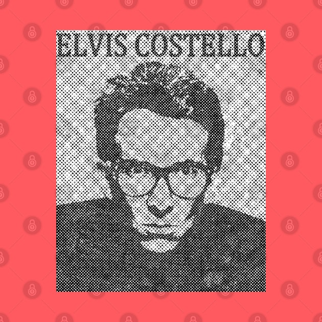 Elvis Costello - Halftone by Resdis Materials