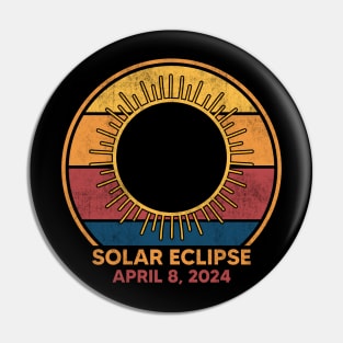 Solar Eclipse 2024 Pin