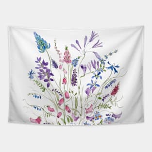 vintage wildflowers 2020 Tapestry