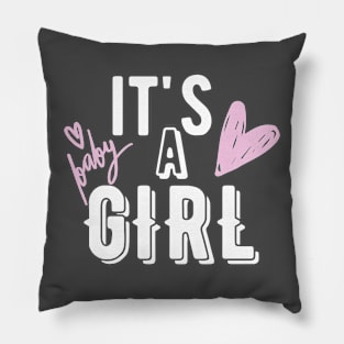 It's a Girl! Pillow