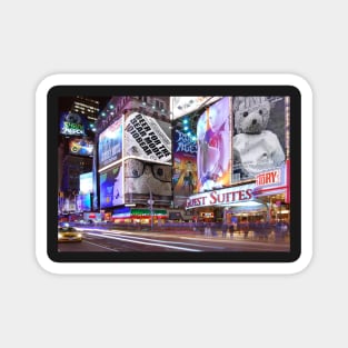 JoJo Bear in times square Magnet