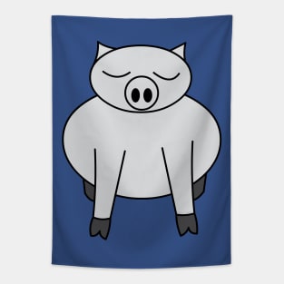 Gray Pig Tapestry