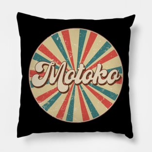 Circle Design Motoko Proud Name Birthday Anime Pillow