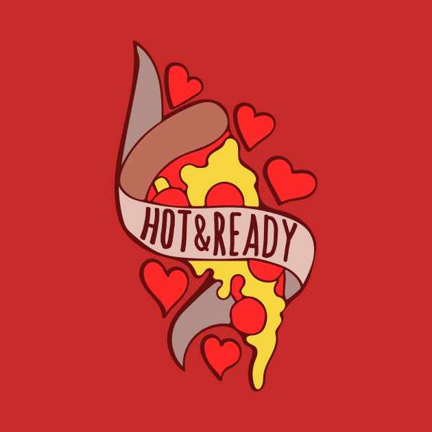 Hot & Ready pizza by bubbsnugg