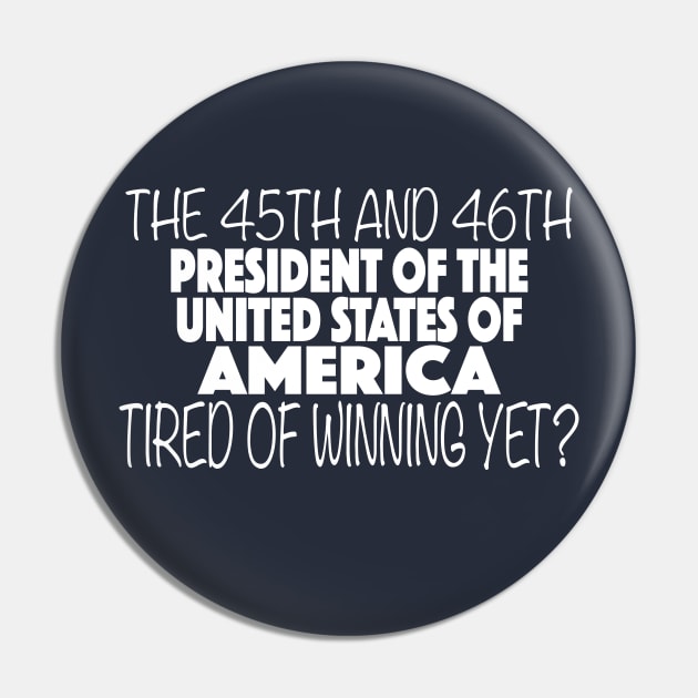 The 46th President United States of America Commemorative Donald Trump Pin by SugarMootz