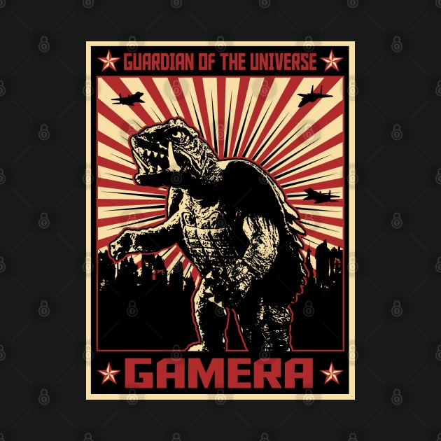 GAMERA - Propaganda poster by ROBZILLA