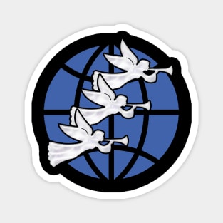 Seventh-Day Advenist Three angel's logo Magnet