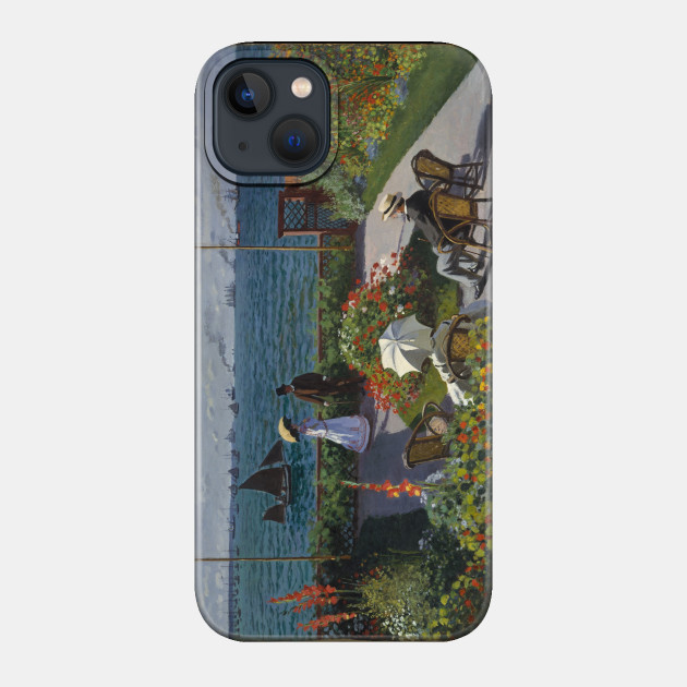 Garden at Sainte-Adresse - Monet - Phone Case