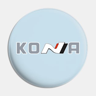 Kona N (Smaller) Shadowgrey Pin